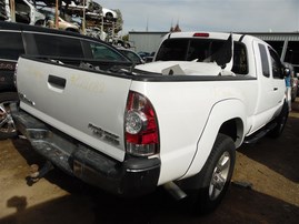 2008 Toyota Tacoma SR5 White Extended Cab 4.0L AT 2WD #Z22082